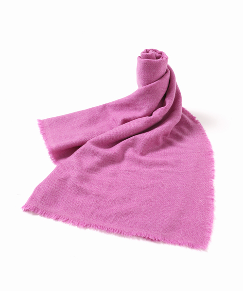 IENA（イエナ）の「NIMNIMDUAI/ニムニムデュアイ PASHMINA EMNROIDERY STOLE ストール 276（ストール/ショール・レディース・ピンク系その他/サックスブルー/アイボリー/ピンク/ライトグリーン・FREE）」の20枚目の写真