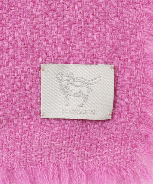 IENA（イエナ）の「NIMNIMDUAI/ニムニムデュアイ PASHMINA EMNROIDERY STOLE ストール 276（ストール/ショール・レディース・ピンク系その他/サックスブルー/アイボリー/ピンク/ライトグリーン・FREE）」の22枚目の写真