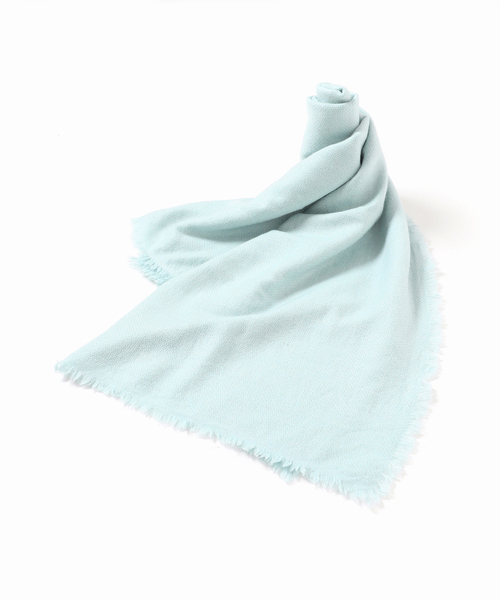 NIMNIMDUAI/ニムニムデュアイ ストール　サックスブルー　IENA NIMNIMDUAI/ニムニムデュアイ PASHMINA EMNROIDERY STOLE ストール 276