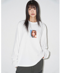 DECEMBER TEN（ディセンバーテン）の「スクエアディティピロングスリーブホワイト（Tシャツ/カットソー）」