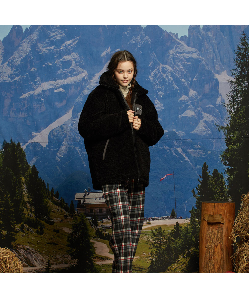 BALANT(バラント)の「クラシックフリースジップアップジャケット - ブラック(その他アウター・メンズ・その他・MEDIUM/LARGE)」の1枚目の写真