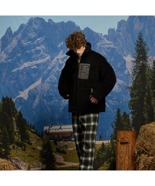 BALANT(バラント)の「クラシックフリースジップアップジャケット - ブラック(その他アウター・メンズ・その他・MEDIUM/LARGE)」の2枚目の写真