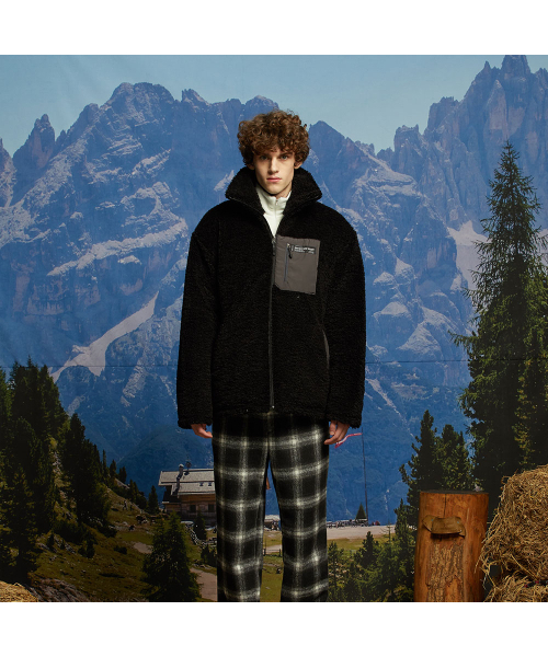 BALANT(バラント)の「クラシックフリースジップアップジャケット - ブラック(その他アウター・メンズ・その他・MEDIUM/LARGE)」の3枚目の写真