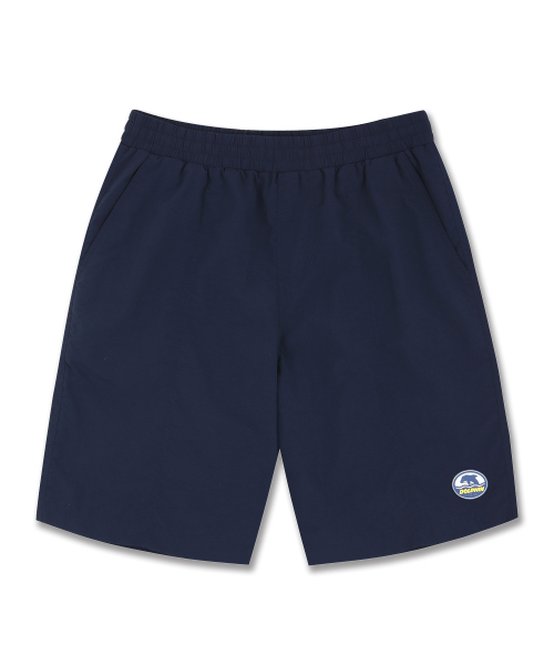 DOLPHIN WAVE APPAREL(ドルフィンウェーブアパレル)の「ドルフィンシリコンワッペンルーズフィットタスランショートパンツネイビー(その他パンツ・メンズ・その他・MEDIUM/LARGE/X-LARGE)」の1枚目の写真