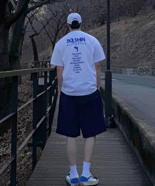DOLPHIN WAVE APPAREL(ドルフィンウェーブアパレル)の「ドルフィンシリコンワッペンルーズフィットタスランショートパンツネイビー(その他パンツ・メンズ・その他・MEDIUM/LARGE/X-LARGE)」の17枚目の写真