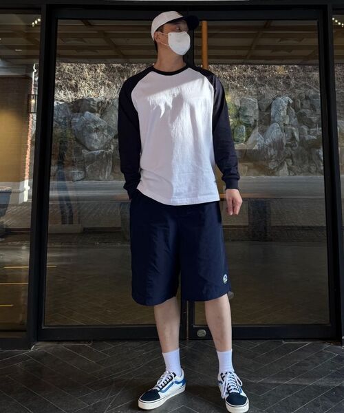 DOLPHIN WAVE APPAREL(ドルフィンウェーブアパレル)の「ドルフィンシリコンワッペンルーズフィットタスランショートパンツネイビー(その他パンツ・メンズ・その他・MEDIUM/LARGE/X-LARGE)」の18枚目の写真