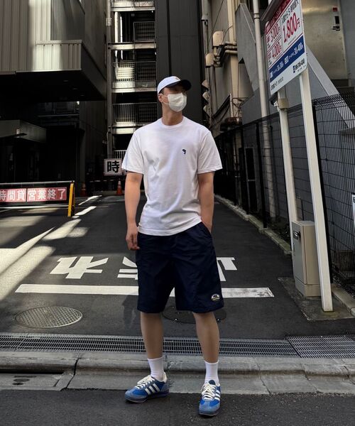 DOLPHIN WAVE APPAREL(ドルフィンウェーブアパレル)の「ドルフィンシリコンワッペンルーズフィットタスランショートパンツネイビー(その他パンツ・メンズ・その他・MEDIUM/LARGE/X-LARGE)」の10枚目の写真