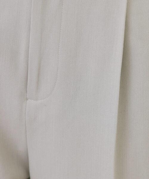 index（インデックス）の「裏起毛ストレッチワイドパンツ【洗濯機OK/イージーアイロン】（その他パンツ・レディース・ブラック/ブラウン系その他/ライトグレー・36/38/40/42）」の7枚目の写真