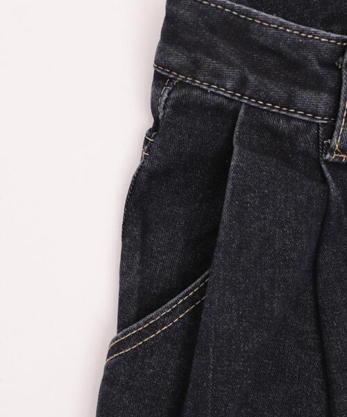 dispark（ディスパーク）の「DISPARK/【26年春夏新作】ドローコードブラストデニム（デニムパンツ・レディース・ダークインディゴブルー/ブラック・MEDIUM/SMALL）」の16枚目の写真