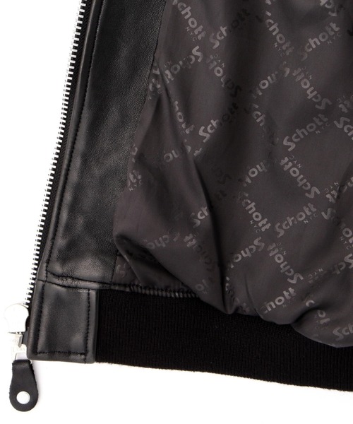 schott（ショット）の「SCHOTT-BOWERY JACKET（MA-1・メンズ・ブラック・L/XL/M）」の13枚目の写真