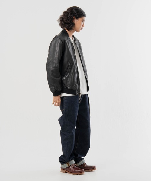Schott(ショット)の「SCHOTT-BOWERY JACKET(MA-1・メンズ・ブラック・L/XL/M)」の12枚目の写真