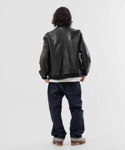 Schott(ショット)の「SCHOTT-BOWERY JACKET(MA-1・メンズ・ブラック・L/XL/M)」の10枚目の写真