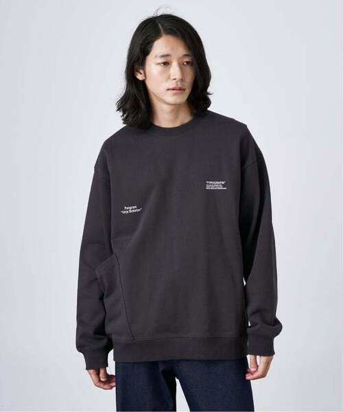 B.C STOCK(ベーセーストック)の「《追加2》【OLIVEDRAB/オリーブドラブ】キャリーポケット スウェット(スウェット・メンズ・スミクロ/グレー系その他/ホワイト/アーミー・MEDIUM/LARGE)」の6枚目の写真