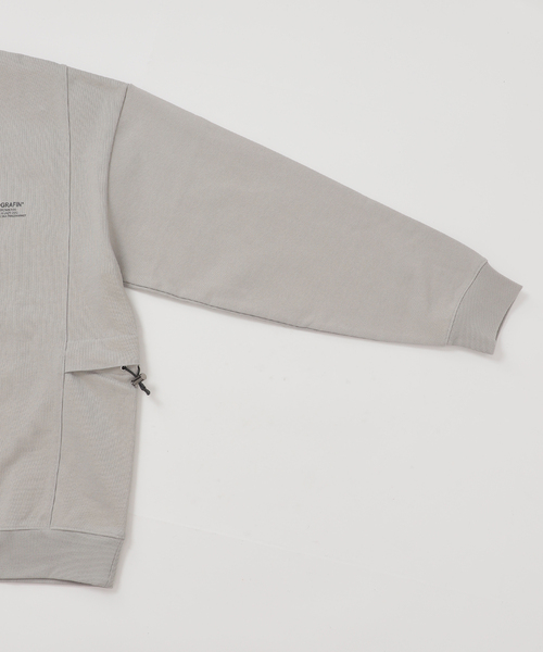 B.C STOCK(ベーセーストック)の「《追加2》【OLIVEDRAB/オリーブドラブ】キャリーポケット スウェット(スウェット・メンズ・スミクロ/グレー系その他/ホワイト/アーミー・MEDIUM/LARGE)」の16枚目の写真