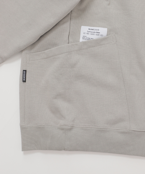 B.C STOCK(ベーセーストック)の「《追加2》【OLIVEDRAB/オリーブドラブ】キャリーポケット スウェット(スウェット・メンズ・スミクロ/グレー系その他/ホワイト/アーミー・MEDIUM/LARGE)」の19枚目の写真