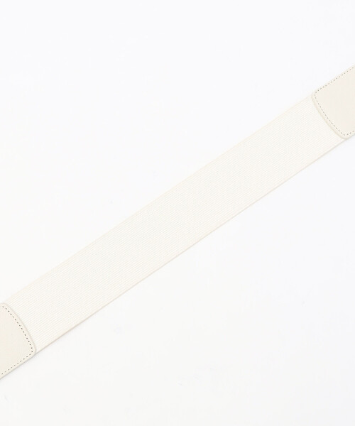 K.T KIYOKO TAKASE（キヨコタカセ）の「50mm 2WAYゴムベルト（ベルト・レディース・オフホワイト・9号）」の10枚目の写真