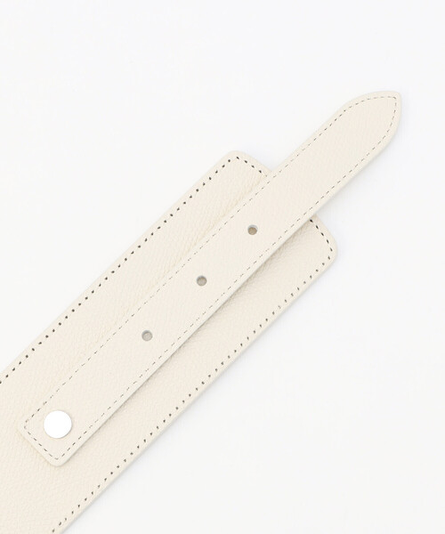 K.T KIYOKO TAKASE（キヨコタカセ）の「50mm 2WAYゴムベルト（ベルト・レディース・オフホワイト・9号）」の11枚目の写真