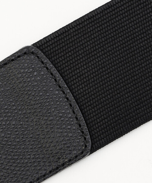 K.T KIYOKO TAKASE（キヨコタカセ）の「50mm 2WAYゴムベルト（ベルト・レディース・オフホワイト・9号）」の3枚目の写真