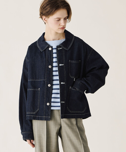 ORCIVAL | コットンヘンプデニム カバーオール WOMEN（デニム