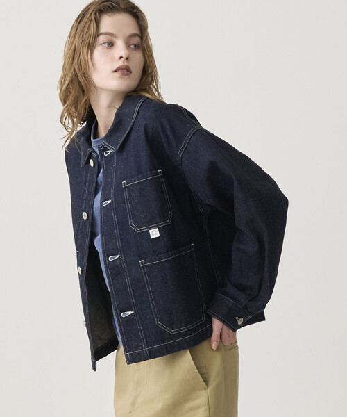 ORCIVAL | コットンヘンプデニム カバーオール WOMEN（デニム