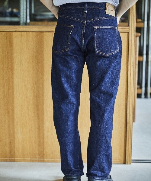 orSlow（オアスロウ）の「orSlow/オアスロウ SHORT LENGTH 105 STANDARD SELVEDGE DENIM 2026年春夏（デニムパンツ・メンズ・ブルー・4/3/2）」の2枚目の写真