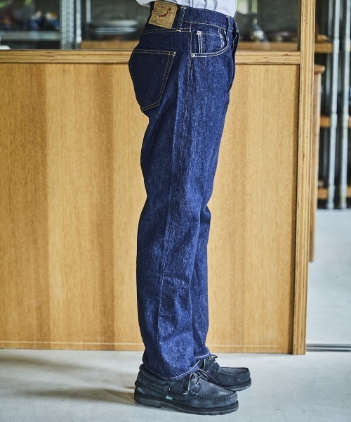 orSlow（オアスロウ）の「orSlow/オアスロウ SHORT LENGTH 105 STANDARD SELVEDGE DENIM 2026年春夏（デニムパンツ・メンズ・ブルー・4/3/2）」の3枚目の写真