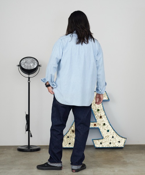 orSlow(オアスロウ)の「orSlow/オアスロウ SHORT LENGTH 105 STANDARD SELVEDGE DENIM 2026年春夏春服 夏服(デニムパンツ・メンズ・ブルー・4/3/2)」の13枚目の写真