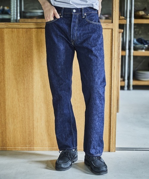 orSlow(オアスロウ)の「orSlow/オアスロウ SHORT LENGTH 105 STANDARD SELVEDGE DENIM 2026年春夏春服 夏服(デニムパンツ・メンズ・ブルー・4/3/2)」の15枚目の写真