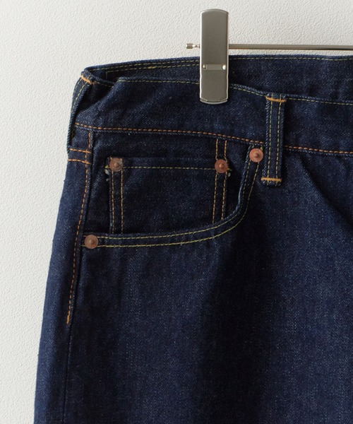 orSlow(オアスロウ)の「orSlow/オアスロウ SHORT LENGTH 105 STANDARD SELVEDGE DENIM 2026年春夏春服 夏服(デニムパンツ・メンズ・ブルー・4/3/2)」の19枚目の写真