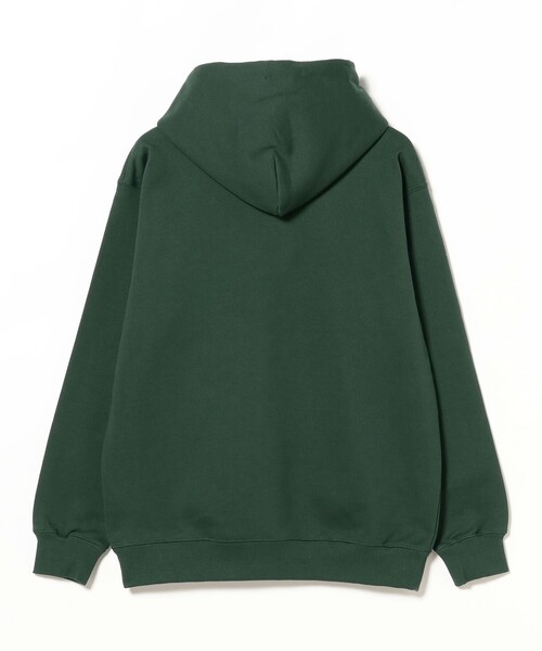 BEAMS（ビームス）の「BEAMS ロゴ ベーシック フーディ（スウェット・メンズ・グリーン・SMALL/MEDIUM/LARGE/X-LARGE）」の3枚目の写真