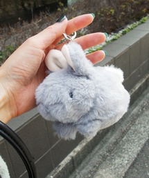 Fashion Letter（ファッションレター）の「ふわふわウサギチャーム ぬいぐるみ（チャーム）」