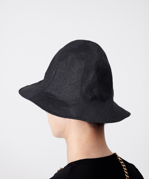 BED J.W. FORD(ベッドフォード)の「Paper Tulip Hat(ハット・メンズ・ブラック・1/0/2)」の3枚目の写真