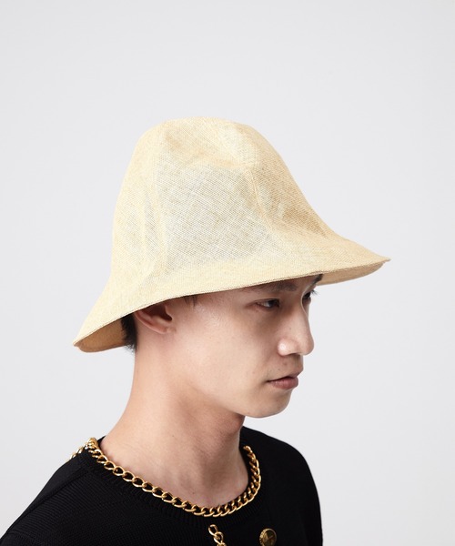 BED J.W. FORD(ベッドフォード)の「Paper Tulip Hat(ハット・メンズ・ブラック・1/0/2)」の4枚目の写真