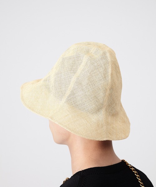 BED J.W. FORD(ベッドフォード)の「Paper Tulip Hat(ハット・メンズ・ブラック・1/0/2)」の5枚目の写真