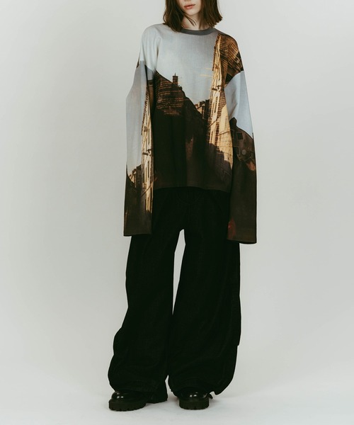 Knuth Marf（クヌースマーフ）の「【Knuth Marf】scenery print long sleeve tee（Tシャツ/カットソー・レディース・その他2/その他1・FREE）」の22枚目の写真