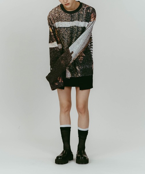 Knuth Marf（クヌースマーフ）の「【Knuth Marf】scenery print long sleeve tee（Tシャツ/カットソー・レディース・その他2/その他1・FREE）」の10枚目の写真