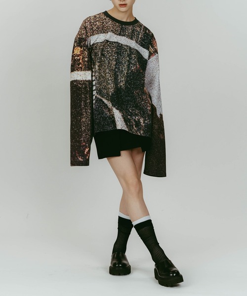 Knuth Marf（クヌースマーフ）の「【Knuth Marf】scenery print long sleeve tee（Tシャツ/カットソー・レディース・その他2/その他1・FREE）」の11枚目の写真