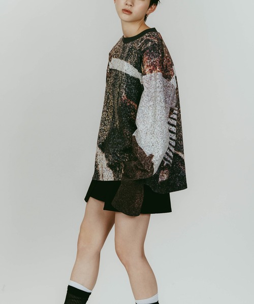 Knuth Marf（クヌースマーフ）の「【Knuth Marf】scenery print long sleeve tee（Tシャツ/カットソー・レディース・その他2/その他1・FREE）」の5枚目の写真