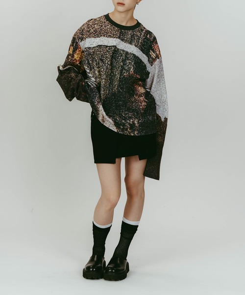 Knuth Marf（クヌースマーフ）の「【Knuth Marf】scenery print long sleeve tee（Tシャツ/カットソー・レディース・その他2/その他1・FREE）」の8枚目の写真