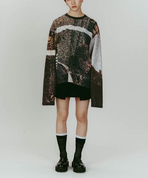 Knuth Marf（クヌースマーフ）の「【Knuth Marf】scenery print long sleeve tee（Tシャツ/カットソー・レディース・その他2/その他1・FREE）」の9枚目の写真