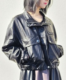 CRYSTAL BALL（クリスタルボール）の「レザーブルゾン（ブルゾン）」