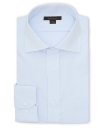 m.f.editorial（エムエフエディトリアル）の「【綿混 ノンアイロン】m.f.エディトリアル メンズ ワイドカラー ビジネス ドレス 長袖 ワイシャツ（ビジネスシャツ）」