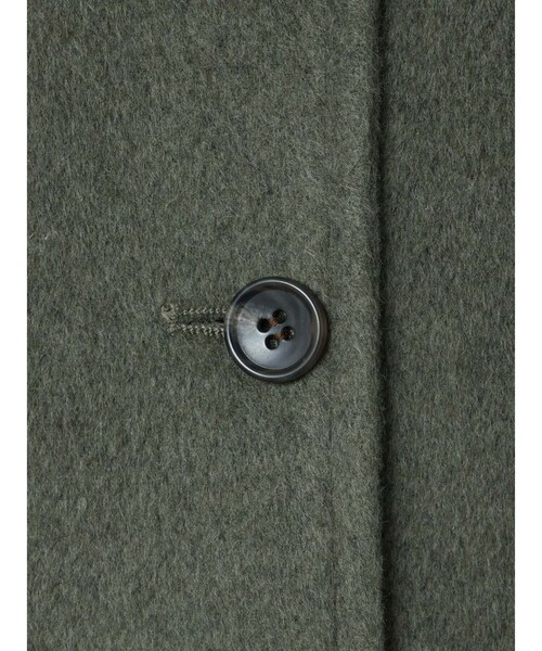 mizuiroind（ミズイロインド）の「mizuiro ind ウールブレンドワイドコート（その他アウター・レディース・ベージュ/ブラック/グレー/チャコールグレー・FREE）」の10枚目の写真