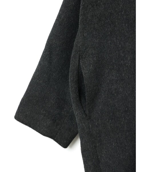 mizuiroind（ミズイロインド）の「mizuiro ind ウールブレンドワイドコート（その他アウター・レディース・ベージュ/ブラック/グレー/チャコールグレー・FREE）」の19枚目の写真