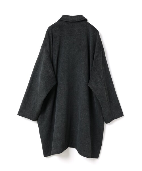 mizuiroind（ミズイロインド）の「mizuiro ind ウールブレンドワイドコート（その他アウター・レディース・ベージュ/ブラック/グレー/チャコールグレー・FREE）」の20枚目の写真