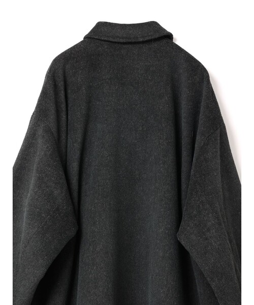 mizuiroind（ミズイロインド）の「mizuiro ind ウールブレンドワイドコート（その他アウター・レディース・ベージュ/ブラック/グレー/チャコールグレー・FREE）」の21枚目の写真