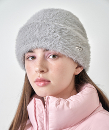 AMESWORLDWIDE | FUR BEANIE GREY(ニットキャップ/ビーニー)