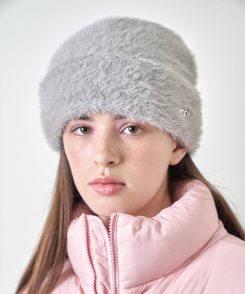 AMESWORLDWIDE（アメスワールドワイド）の「FUR BEANIE GREY（ニットキャップ/ビーニー・レディース・その他・FREE）」の2枚目の写真
