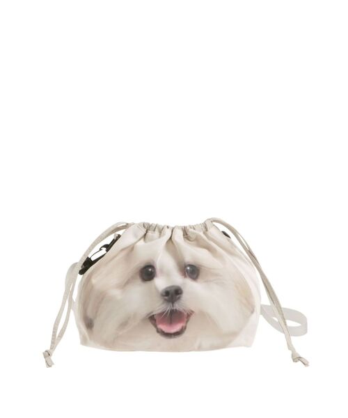 merry jenny（メリージェニー）の「モコゾウとおさんぽポシェット（ショルダーバッグ・レディース・ライトグレー・FREE）」の20枚目の写真