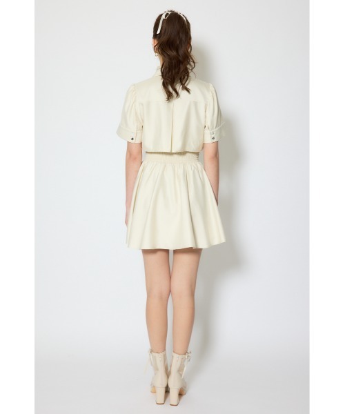 rienda(リエンダ)の「バストディティールフレアミニワンピース 春服 夏服(シャツワンピース・レディース・ブラック/グレー/ライトイエロー・SMALL/MEDIUM)」の21枚目の写真